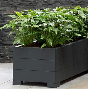Modulaire Bloembak Antraciet 42cm Hoog, Stel Zelf Uw Bloembak Samen! A. van Elk BV